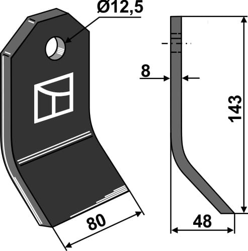 BL28070 Schlegel - passend zu OMARV