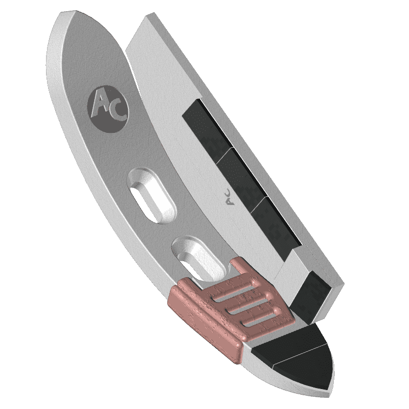 BL41462 AC Grubberspitze Universal R mit Seitenmesser