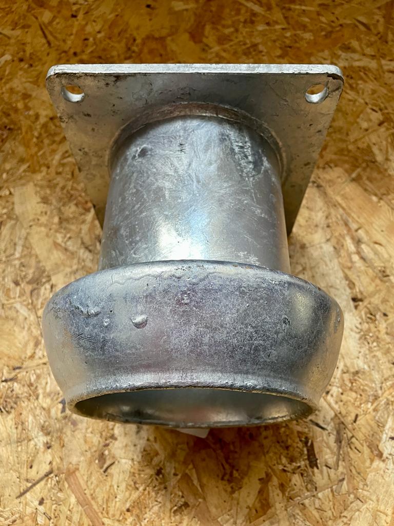 BL14542 V-Teil mit Flansch 216 / 8" - 208mm