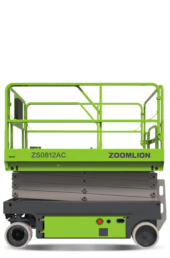 Zoomlion Elektro Scherenhebebühne 10,0 m Arbeitshöhe | 8,0 m Plattformhöhe | 450 kg Tragkraft | Lithium-Ionen Akku 230 Ah | AC-Antrieb | Plattformausschub 0,91 m