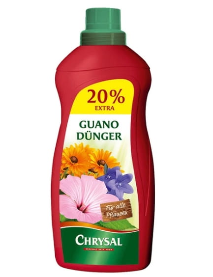 Blumendünger, Gießmittel, Flüssigdünger, Pflanzennahrung, Gartenbedarf