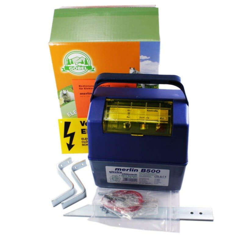 9v electric fence energiser - up to 8km
