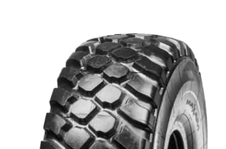 Dumper, Grader und Radlader Reifen Maxam 15.5 R 25 176 A2 / 160 B, TL, MS330 E3** / L3**, CUT RESISTANT