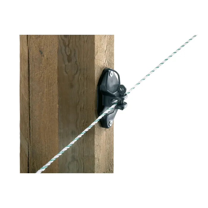 AKO Isolator Pinlock – robuster Seilisolator für Elektroseile bis 8 mm, Litze & Stahldraht | Weidezaun-Isolator