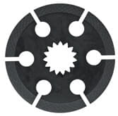 BL25671 Bremsscheibe Fußbremse