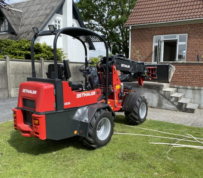 Thaler 2838T telescopic wheel loader – 38 hp, 2,000 kg lifting capacity & 3.9 m reach