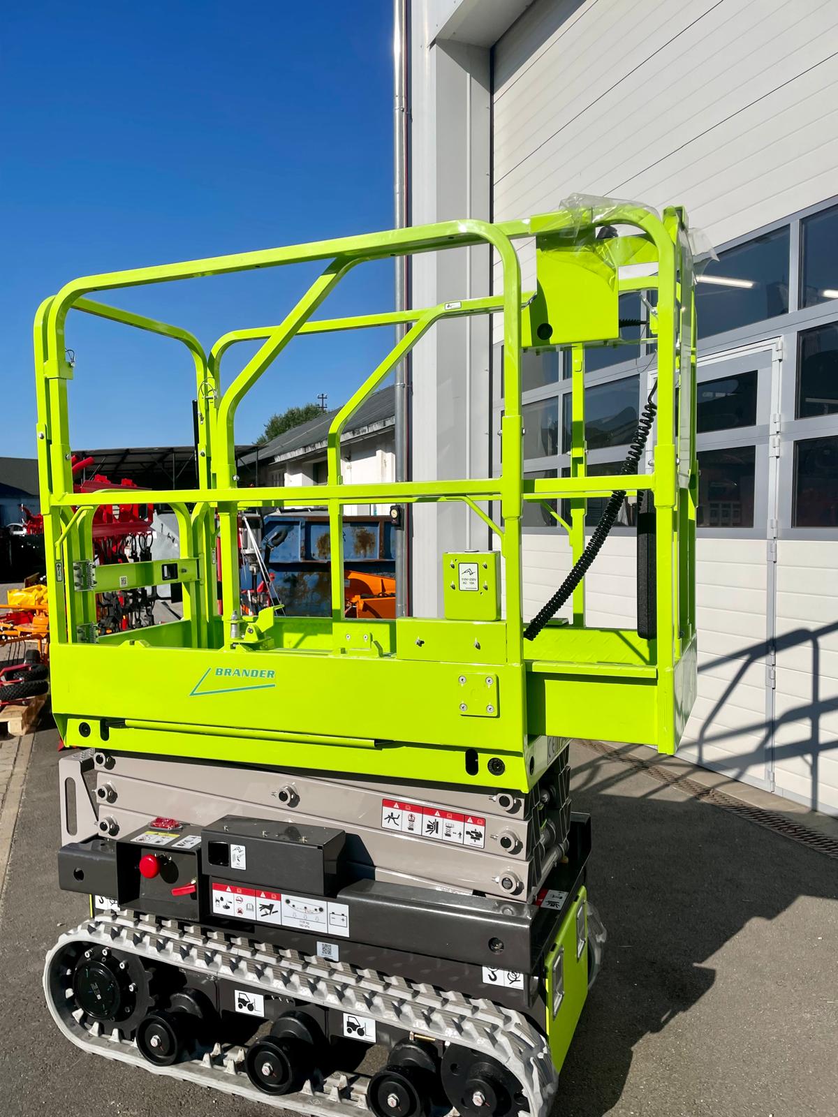 Nacelle ciseaux chenillée Zoomlion, hauteur de travail de 6,5 m – plateforme de travail électrique sur chenilles
