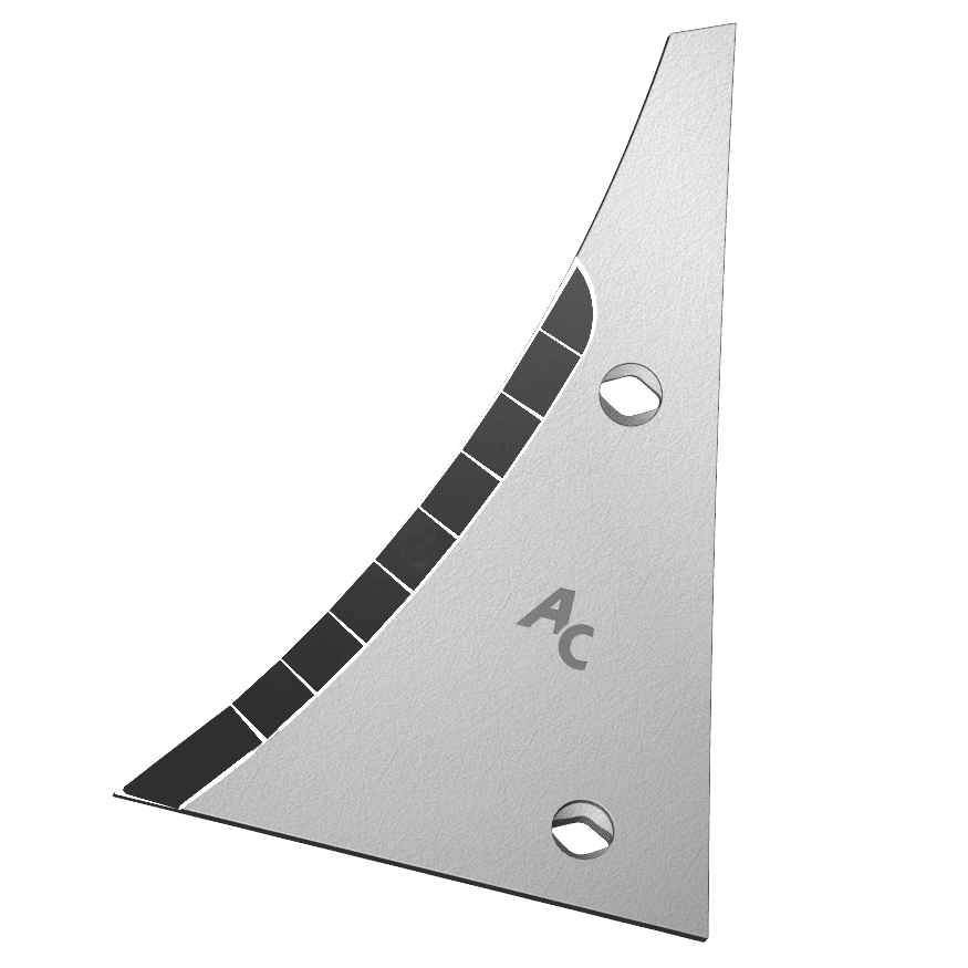 BL40796 STREICHBLECH-VORDERTEILE passend für HUARD L 619201 / H0401790