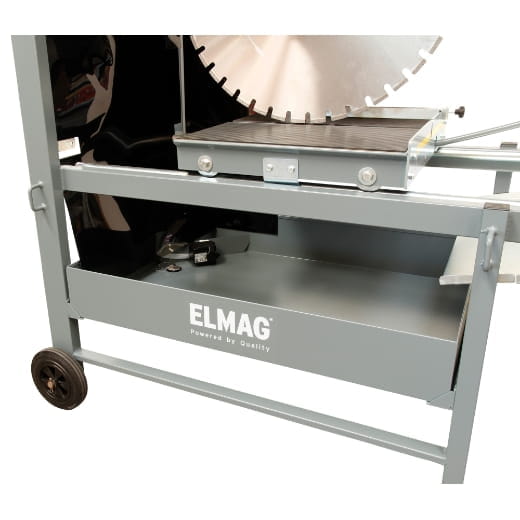 Elmag brick cutting machine set - 700mm diamond disc / 400V