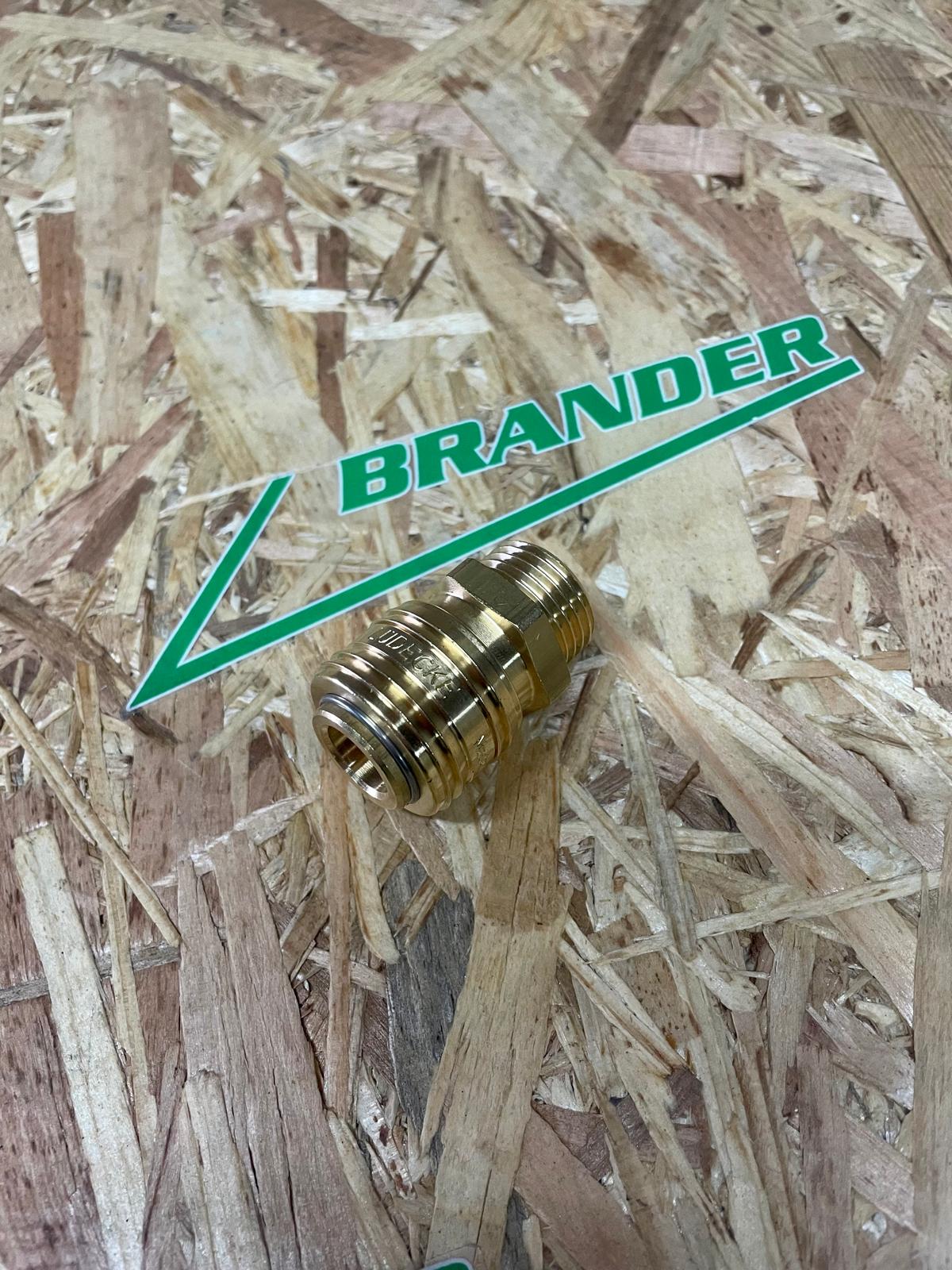 Druckluft Schnellkupplung - Anschluss Außengewinde 1/2"
