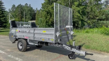Cynkomet Miststreuer 3.980 kg, feuerverzinkt, 2 horizontale Streuwalzen