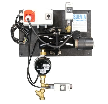 Suevia heating unit model 311, 400 V, 3000 W, pump 400 W