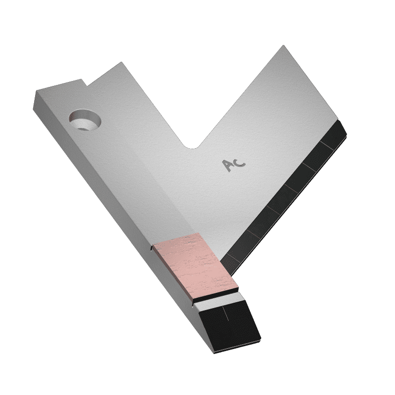 BL40863 MEIßEL passend für AGRISEM ohne Vorderkante Links 2012-332CBT