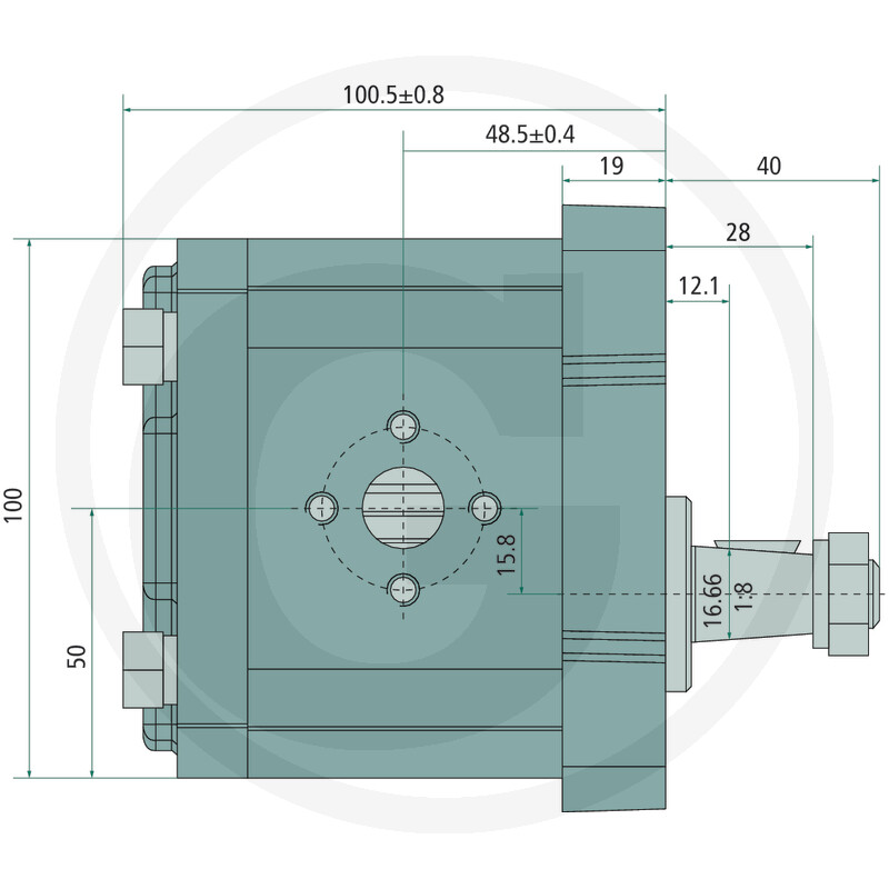maschine, kamera, diagramm, abmessungen, zeichnung