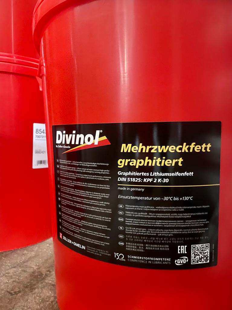 Divinol Mehrzweckfett Graphitiert - 15kg