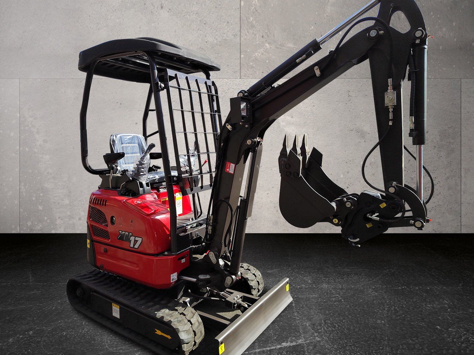 Minibagger Rhinoceros XN17
