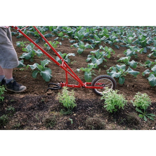 3 Zinken Grubber für Radhacke