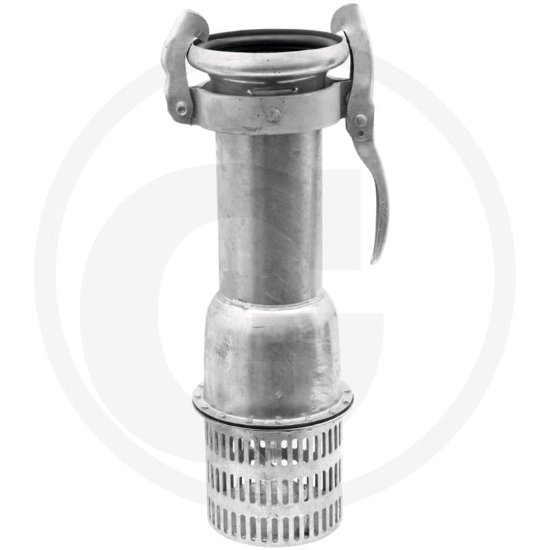 System Perrot Saugkorb mit M-Teil 4" - mit Fußventil