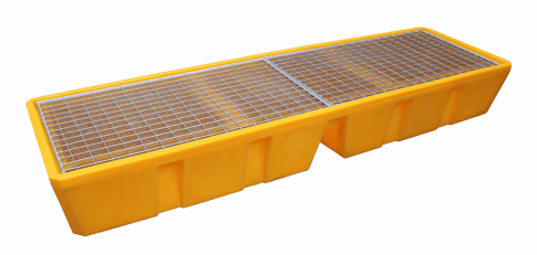 EMP Auffangwanne für  4 Fässer lang / schmal – 450 Liter