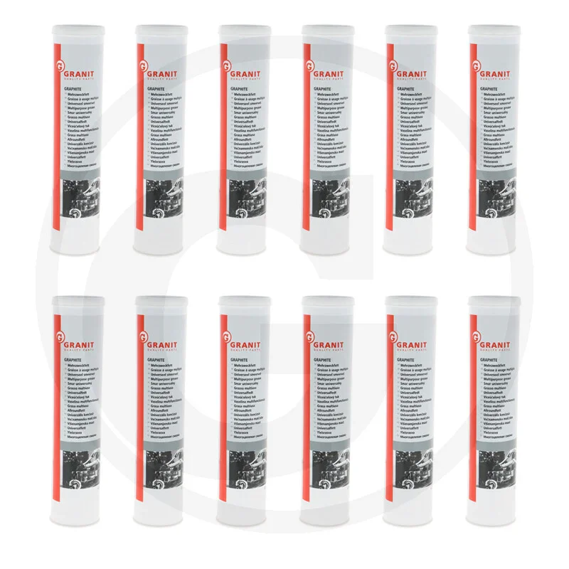 12x Hochdruckfett Graphit 400g