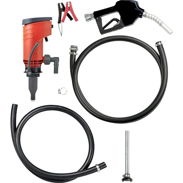 Pressol PREMAxx Axialradpumpen Set 24V 35 l/min Diesel Heizöl mit Automatik-Zapfpistole ZVABD