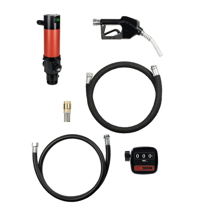 Pompe diesel Pressol ROTAxx 12V 54 l/min avec débitmètre et pistolet de distribution automatique