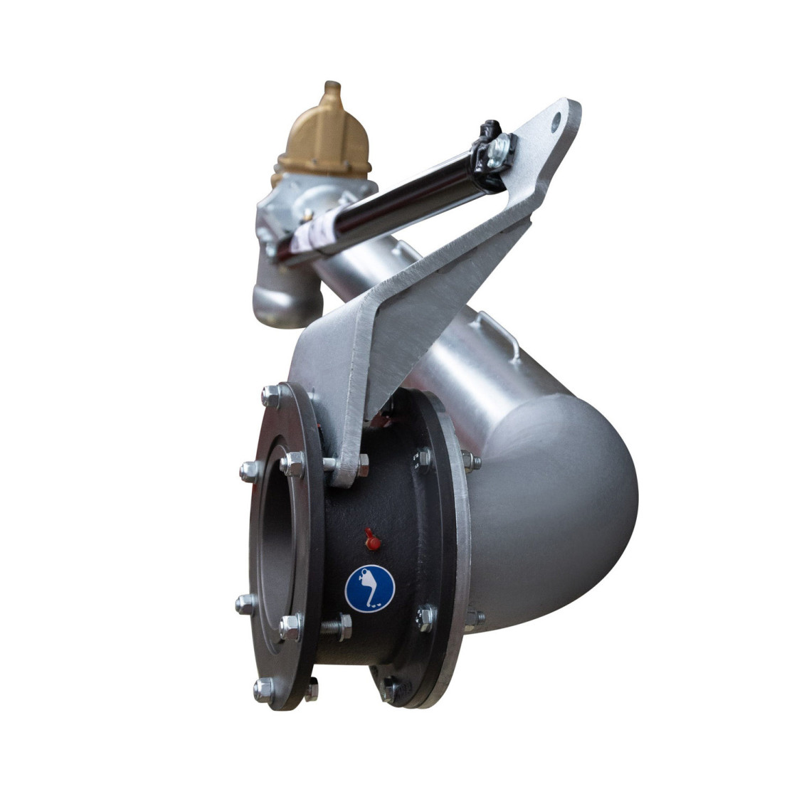 Fliegl Andockvorrichtung Saugrüssel 6" hydraulisch