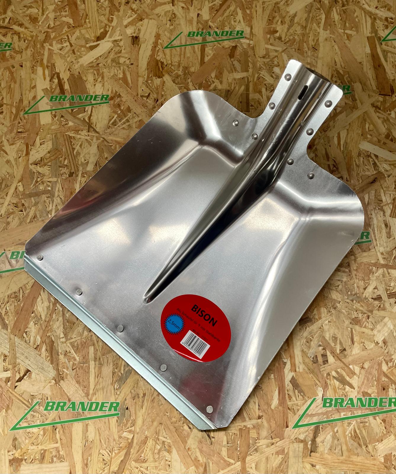 Aluschaufel robust - Größe 9 / 38cm