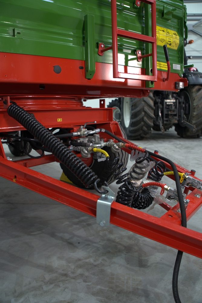 Landschaft-Plant, Traktor Hydraulik, Agraranhänger, Hydraulikschläuche, Metallrahmen