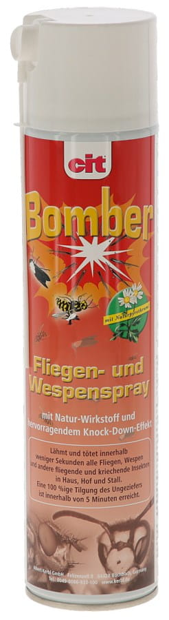 cit Fliegen- & Wespenspray Bomber 600 ml – Sofortwirkung gegen Insekten