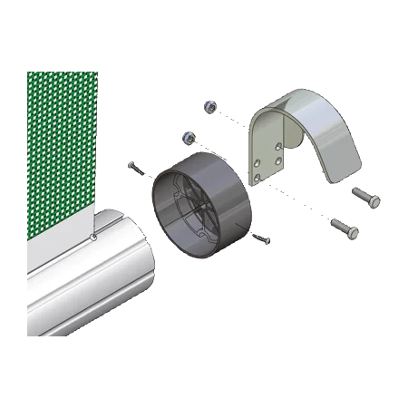Patura J-Halteklammer-Set | für Zugroll-Tor