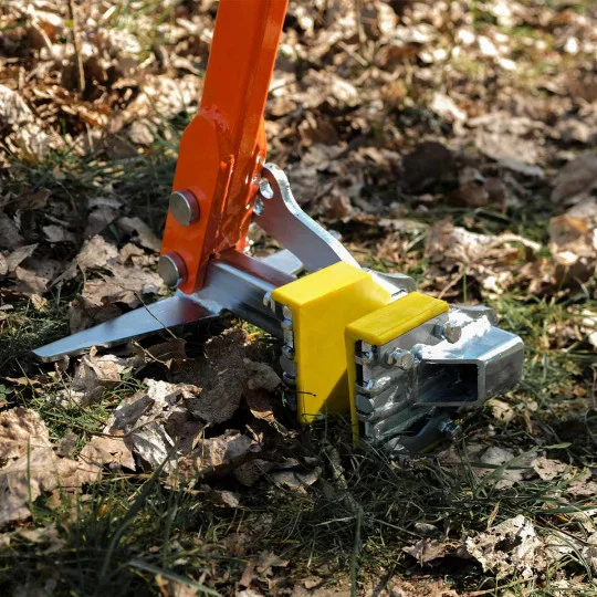 Kerbfreie Klemme für Strauchroder