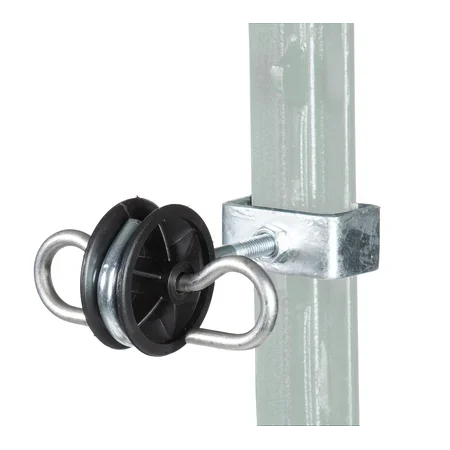 4x Patura Torgriffisolator für T-Pfosten mit Montageklammer