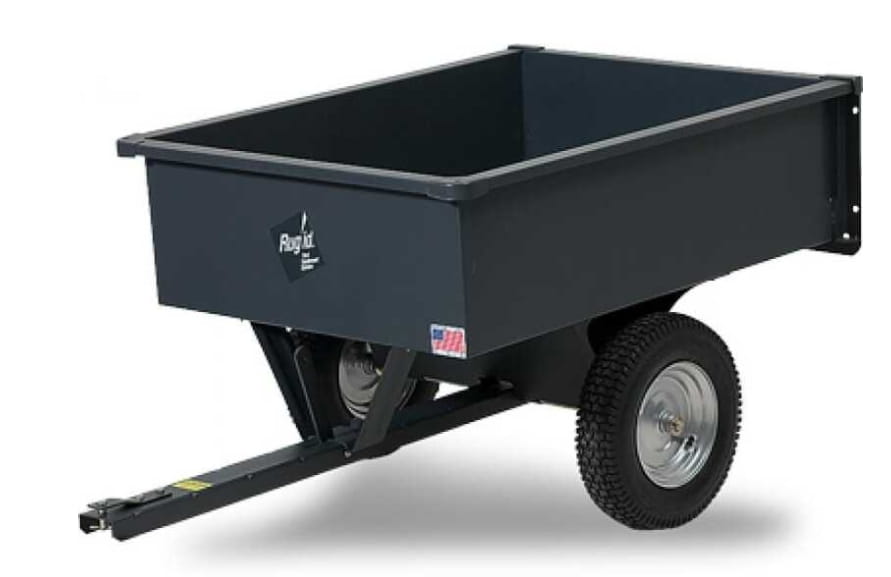 Hercules trailer for lawn tractors 300 kg - 1100x750x300 mm