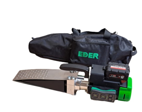 EDER Fällkeil Funk TITAN 80 Hubkraft max. 25 t / inkl.Tragetasche / für die Starkholzernte