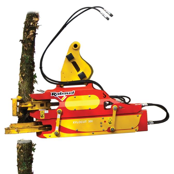 Rabaud Teleskoplader Fällgreifer / Baumschneider - XYLOCUT