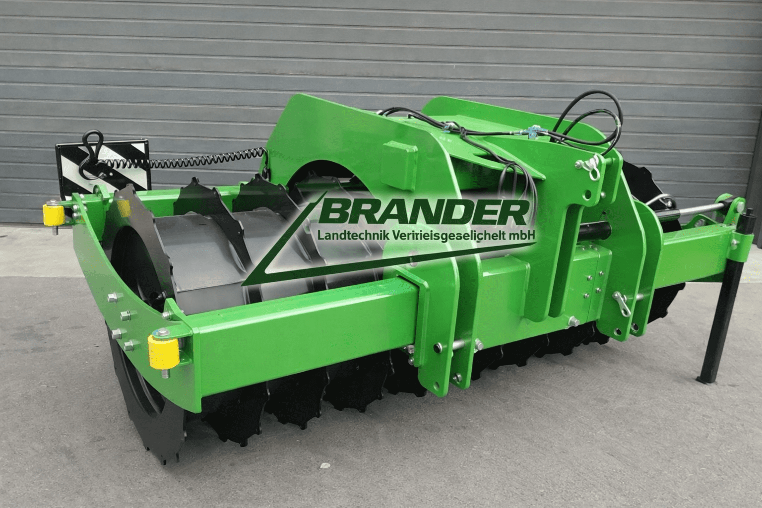 Silowalze zur Silageverdichtung – befüllbar, mit Abweiserrollen, Kat. 2/3