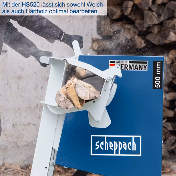 Scheppach Wippkreissäge 230 V, 2.600 W, 500-mm-Blatt, bis 170 mm