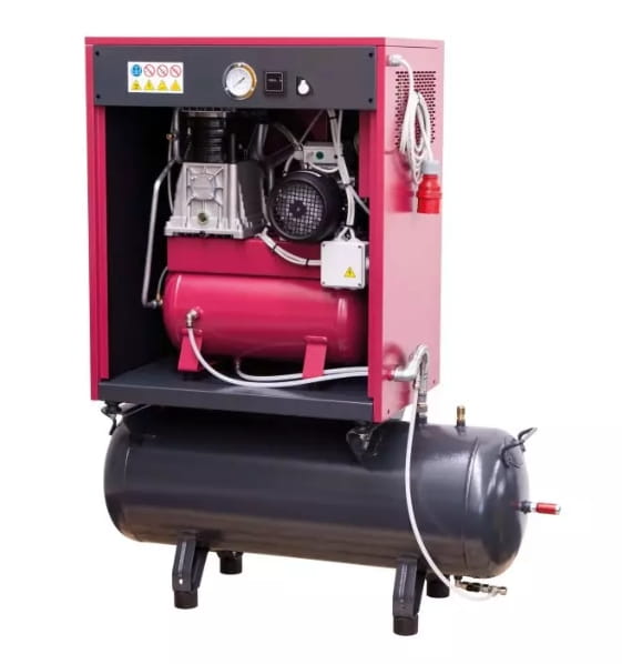 ELMAG Profi-Line SILENT air compressor – 806 l/min, 68 dB(A), 270L