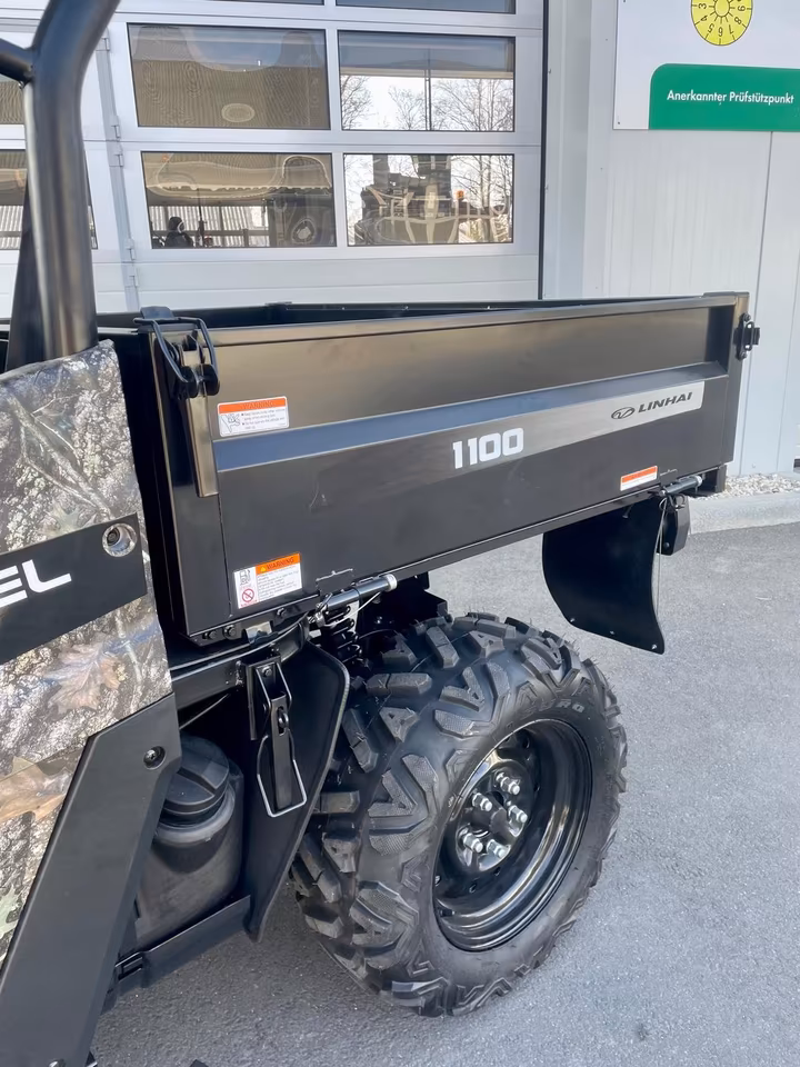 LINHAI 1100 Diesel – UTV professionnel avec moteur Kubota et plateforme de chargement de palettes Euro | 4 roues motrices