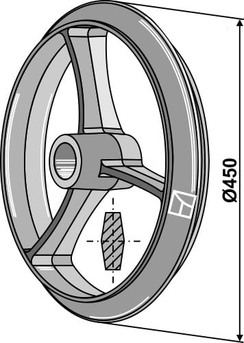 314-451 Cambridgering Ø450mm