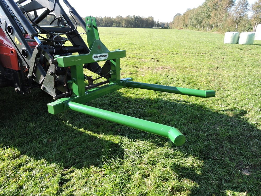 BL16644 Düvelsdorf Rundballengabel Kombi Euro / KAT II