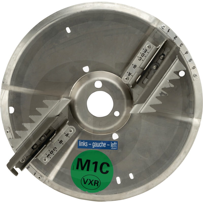 Rauch Wurfscheibe kpl. links M1C - VXR - MDS 8.2, 10.1, 11.1, 12.1, 14.2, 17.1, 19.1, 20.2