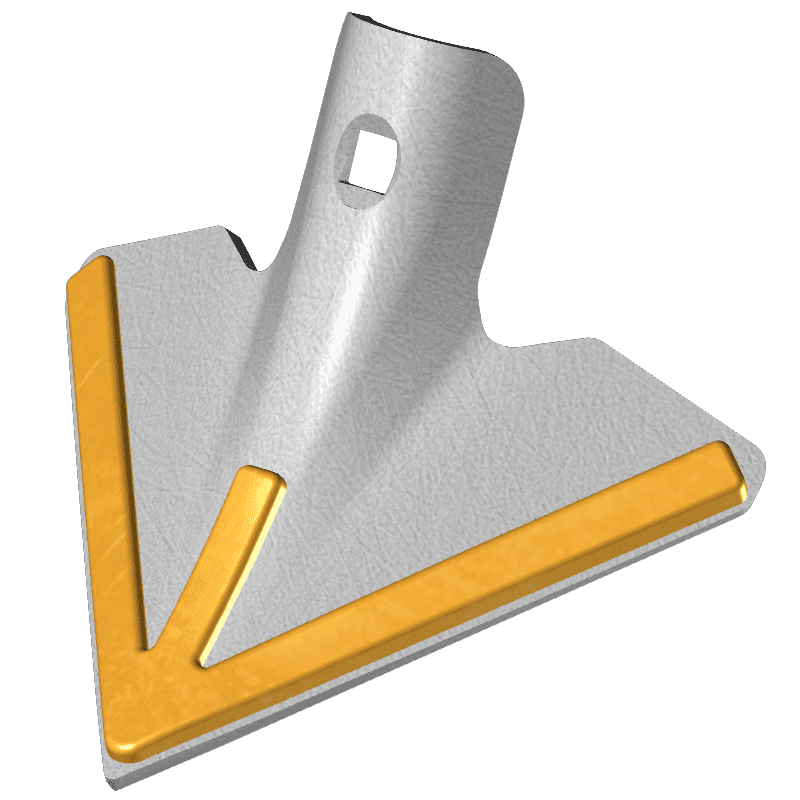 BL40173 Hackschar Universal - Breite 150 mm mit HR2