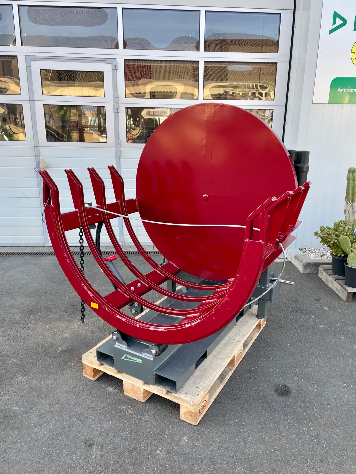 Brander Holzbündelgerät Hydraulische Drehung | Hydraulischer Spanner | inkl. Zubehör | Profi Brennholzverpackung