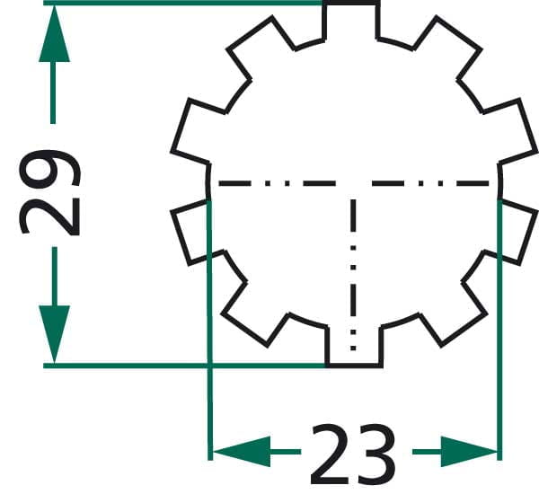 Doppelkupplung 280/250