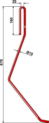 BL29157 Striegelzinken - passend zu Lemken 3537054