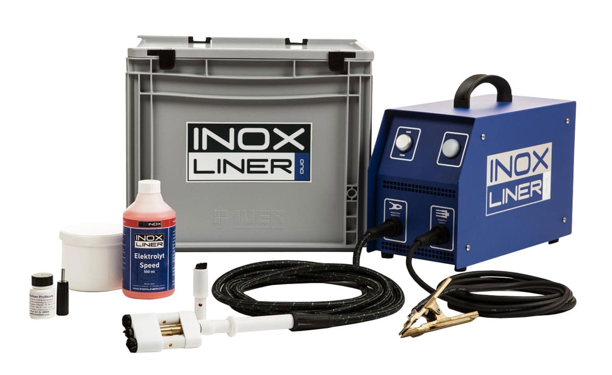 Elmag Stainless Steel Cleaning Device Set - 230V / 1kW