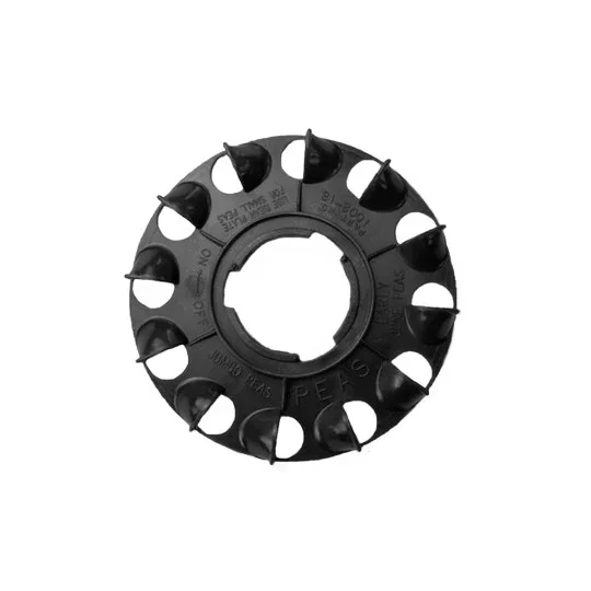 Earthway Erbsen-Saatscheibe 18104 (1002-18) – Präzisionsscheibe für große Samen - Abstand 7,6 cm, Loch 14,3 mm