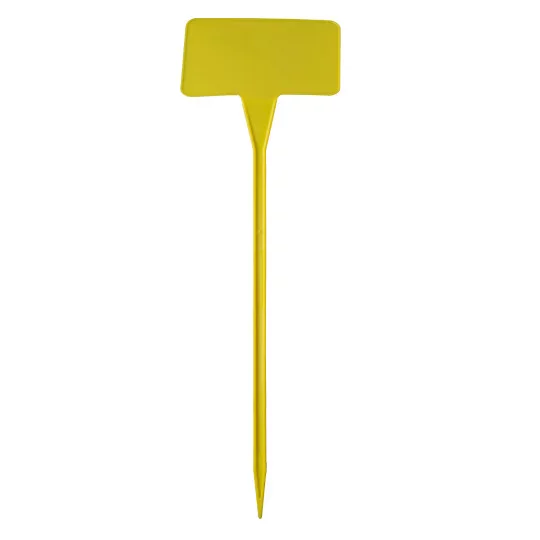 100x Etikettierstab geneigt 94 x 155 mm, Höhe 530 mm – Wetterfeste Pflanzschilder